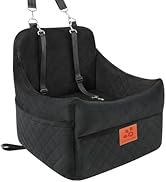 GL GLENSLAVE Dog Car Seat for Small/Medium Dogs, Dog Booster Car Seats with Thick Cushion for Dog...