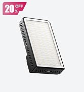 ULANZI 40W Bi-Color Portable Video Light, 5000mAh Rechargeable LED Camera Light, Battery, 8 Scene...