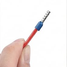 Electrician using wire crimping tool for secure electrical connections and DIY projects