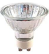 CTKcom 20W MR16 Halogen Light Bulbs GU10 Base(6 Pack)- 120Volt 20Watt MR16 Halogen Lamp with UV G...
