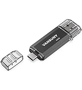 Vansuny 64GB Type C Flash Drive 2 in 1 OTG USB 3.0 + USB C Memory Stick with Keychain Dual Type C...