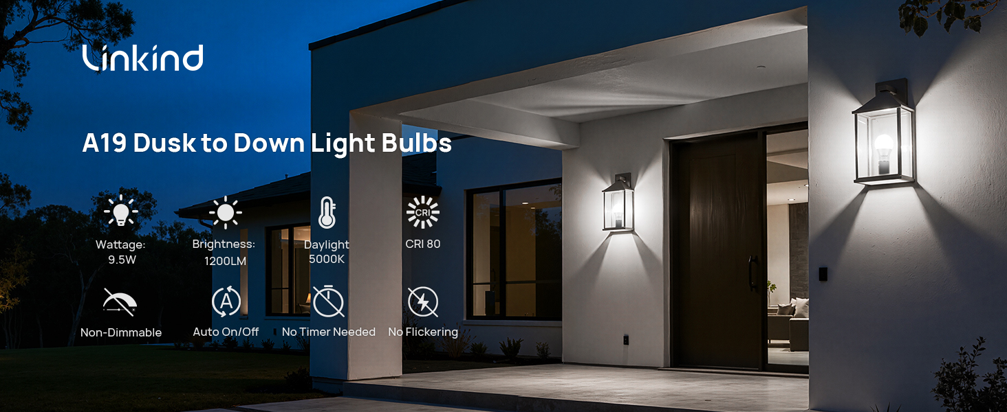 dusk to dawn led light bulbs