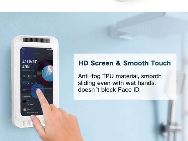 shower phone case