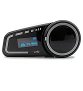 MAXTO Motorcycle Bluetooth Headset M2C 1000M 6 Riders Group Helmet Communication System with LCD ...