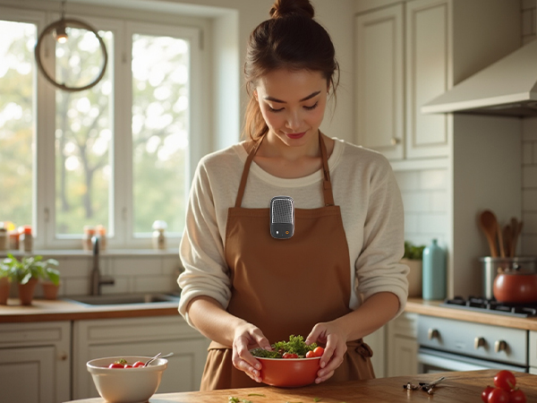 wireless clip-on speaker