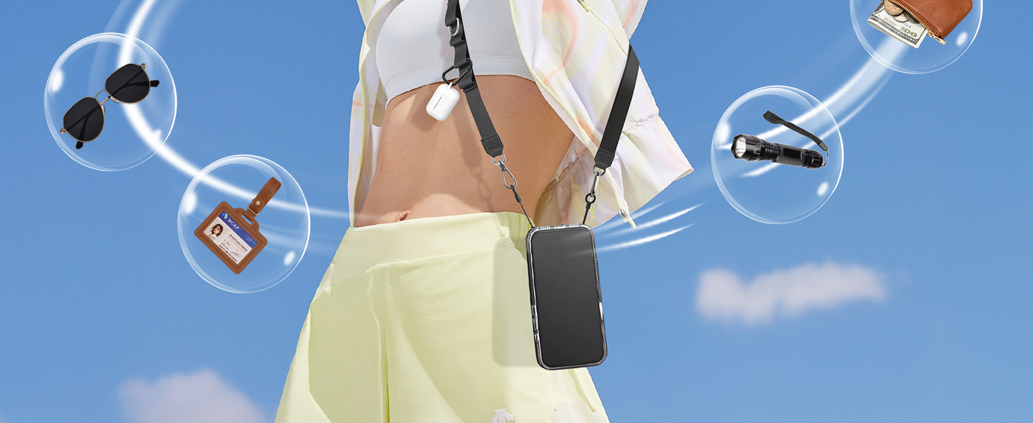 Adjustable Cell Phone Tether