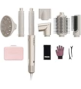 7MAGIC 7-in-1 Hot Air Styler &amp; Hair Dryer Brush, Powerful Multi-Styler with Auto-Wrap Curlers, Hi...
