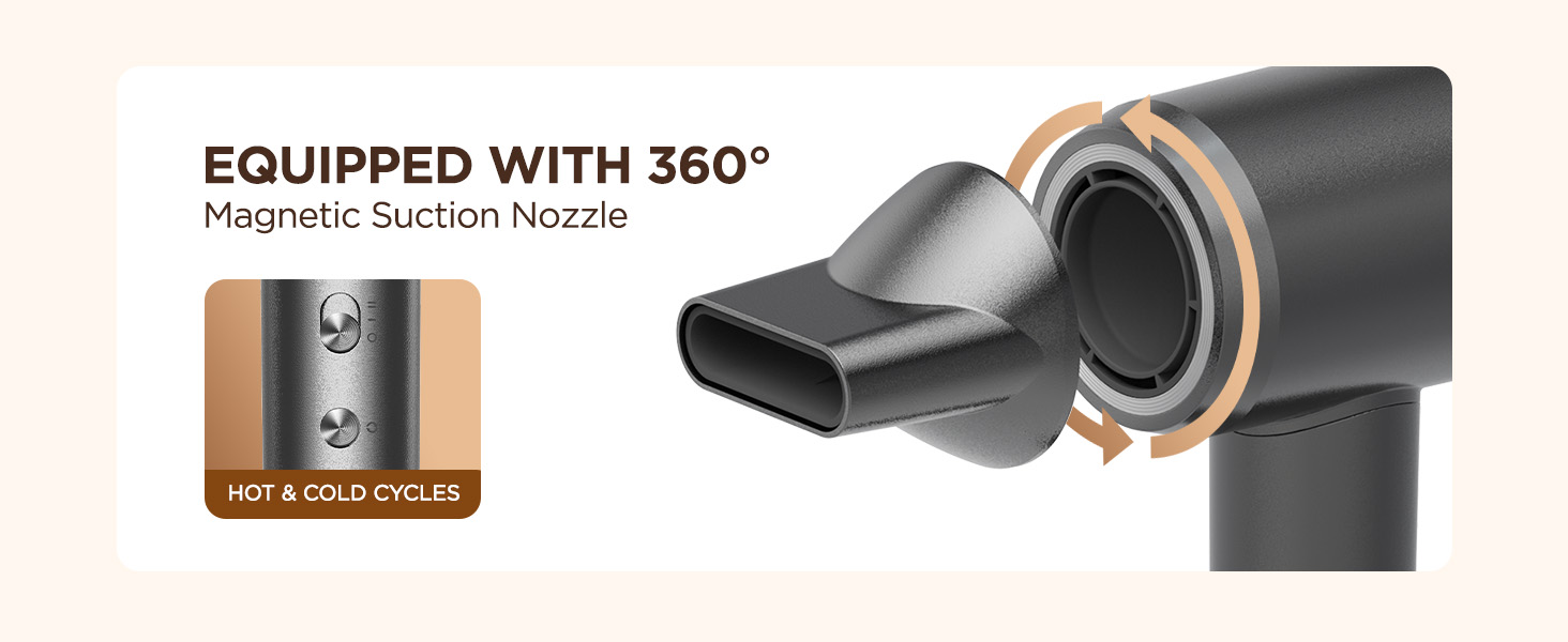 dual voltage travel hair dryer