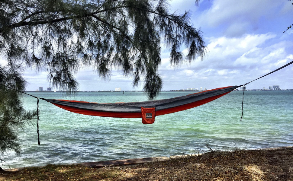 AnorTrek Super Lightweight Camping Hammock with Tree Straps