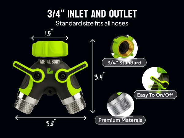 garden hose splitter