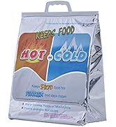Superio Hot and Cold Insulated Bags for Food Delivery, Grocery Shopping Bags, Food Storage for Ho...