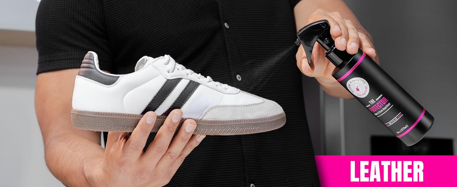 Safe for leather water repellent 