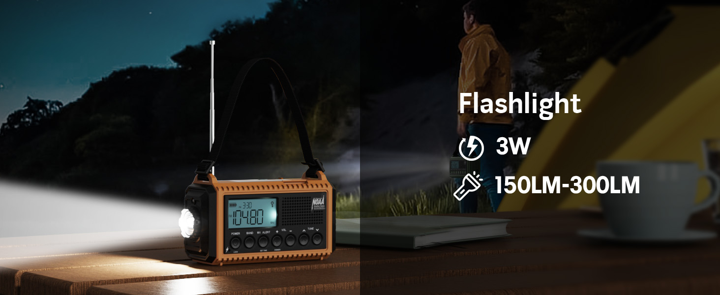 emergency crank radio