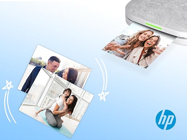 HP Sprocket 3.5 x 4.25” Zink Sticky-Backed Photo Paper
