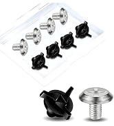 wipcowi Motorcycle Helmet Visor Screws, Motorcycle Screw Replacement Parts, Includes 8 Screws wit...