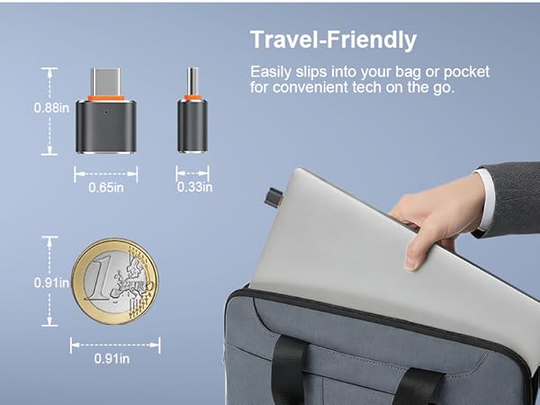  USB C to USB Adapter USB C Male to USB 3.0 Female OTG Adapter