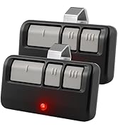2X for LiftMaster Chamberlain Craftsman Garage Door Opener Remote Replacement, 893LM 893Max 3-But...