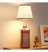 Eclipterra Cordless Bottle Lamp Shade Wireless RGB LED Wine Bottle Lamp with 3 Color Temperature ...