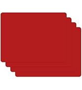 Silicone Placemats, Food-Grade Non-Slip Waterproof, Dining, Countertop Protector, Kitchen Counter...