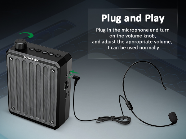 voice amplifier microphone