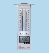 Sper Scientific Analog &amp;amp; Digital Min/Max Thermometer 800122 - Accurate Temperature Tracking