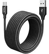 etguuds USB C Cable [20ft/6m], 1-Pack, Long USB-A 2.0 to USB-C Cable, Fast Charging Type C Charge...