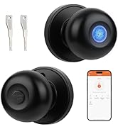 Probrico Smart Door Knob, Fingerprint Biometric Door Knob with Smart Lock Keyless Entry Door Lock...