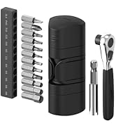 BONE Bike Portable Tool Kit Lite, 12-in-1 Mini Bicycle Repair Capsule, Scratch-Free &amp; Waterproof ...