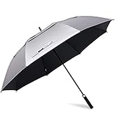 G4Free 47/54/62/68 Inch UV Protection Golf Umbrella Auto Open Vented Double Canopy Oversize Extra...