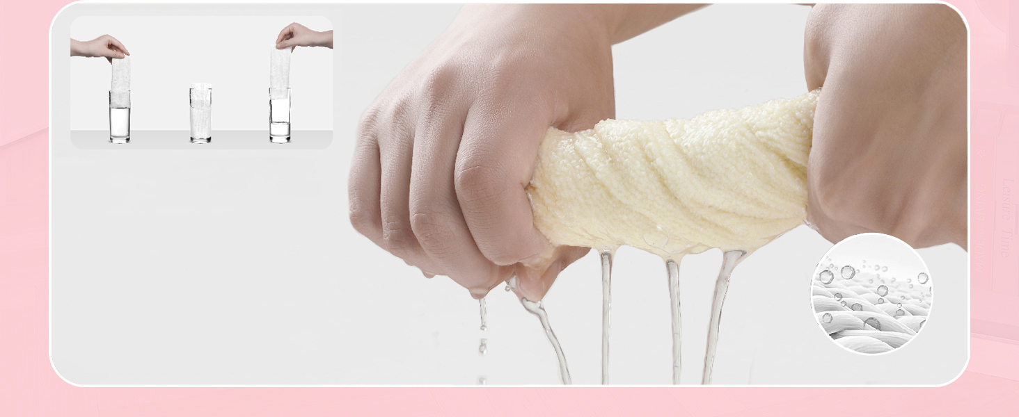 Tear-away Microfiber Cleaning Cloth Roll 