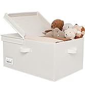 GRANNY SAYS Fabric Storage Bin with Lid, Decorative Storage Box for Shelves, Container Storage Ba...