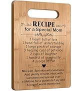 Mom Gift for Mothers Day, Birthday Gifts for Mom, Mother Cutting Board Gift, Cute Mom Gifts from ...