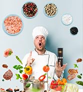 Electric Salt and Pepper Grinder Set