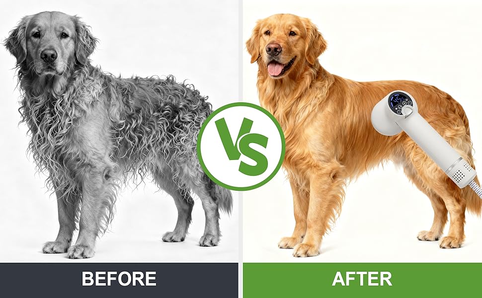 hair dryer blow dryer dog paw cleaner dog grooming kit dog grooming vacuum