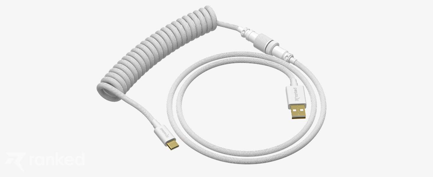Ranked Coiled Cable Aviator Kabel Cable Cavo USB Type C Fast Charge