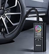 Tire Inflator Portable Air Compressor, NEXPOW 150PSI &amp; 9000mAh Cordless Air Pump with Digital Tir...