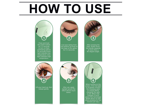eyelash curler heat
