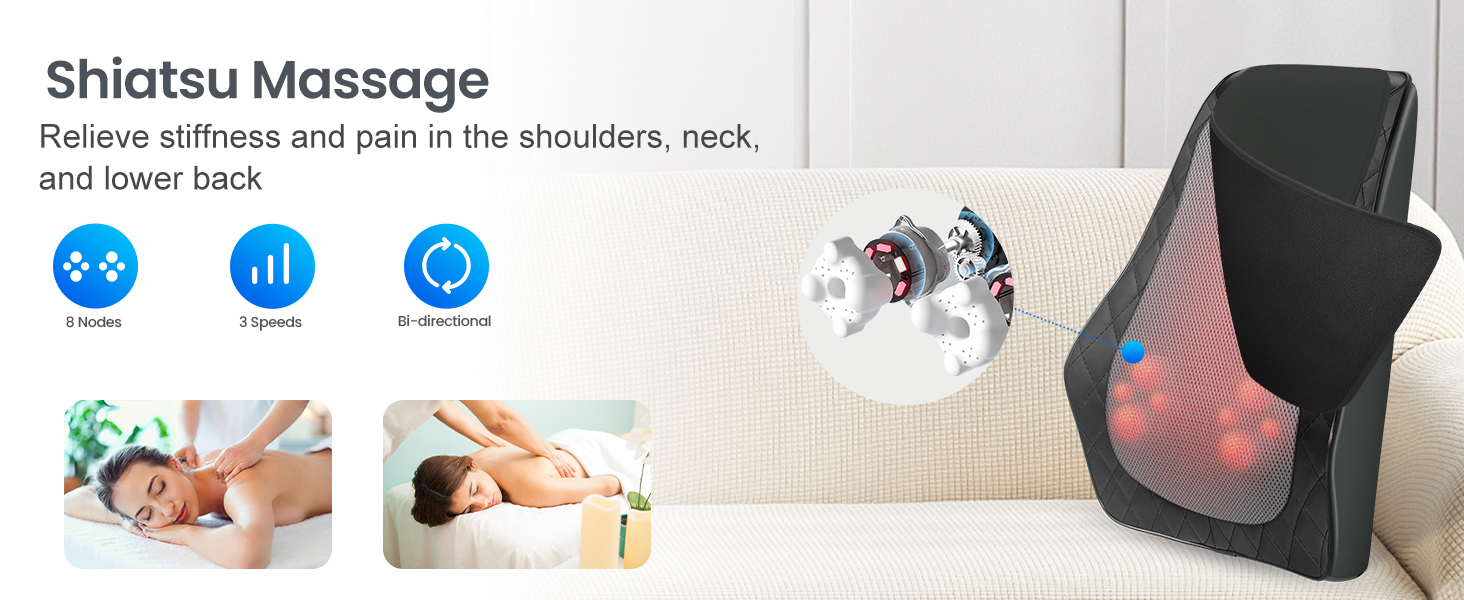 shiatsu back massager