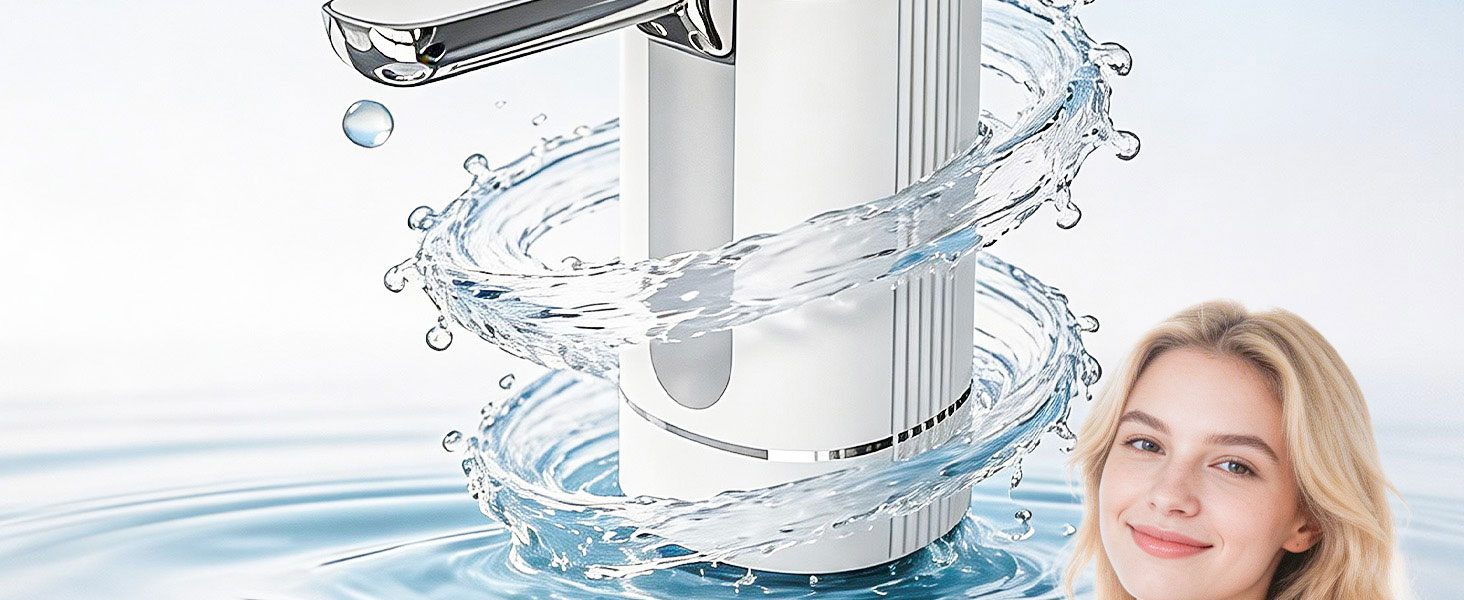 Foldable water bottle pump