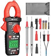 Neoteck Clamp Meter 4000 Counts Amp Meter for TRMS AC Current AC/DC Voltage 600A Auto Range Digit...
