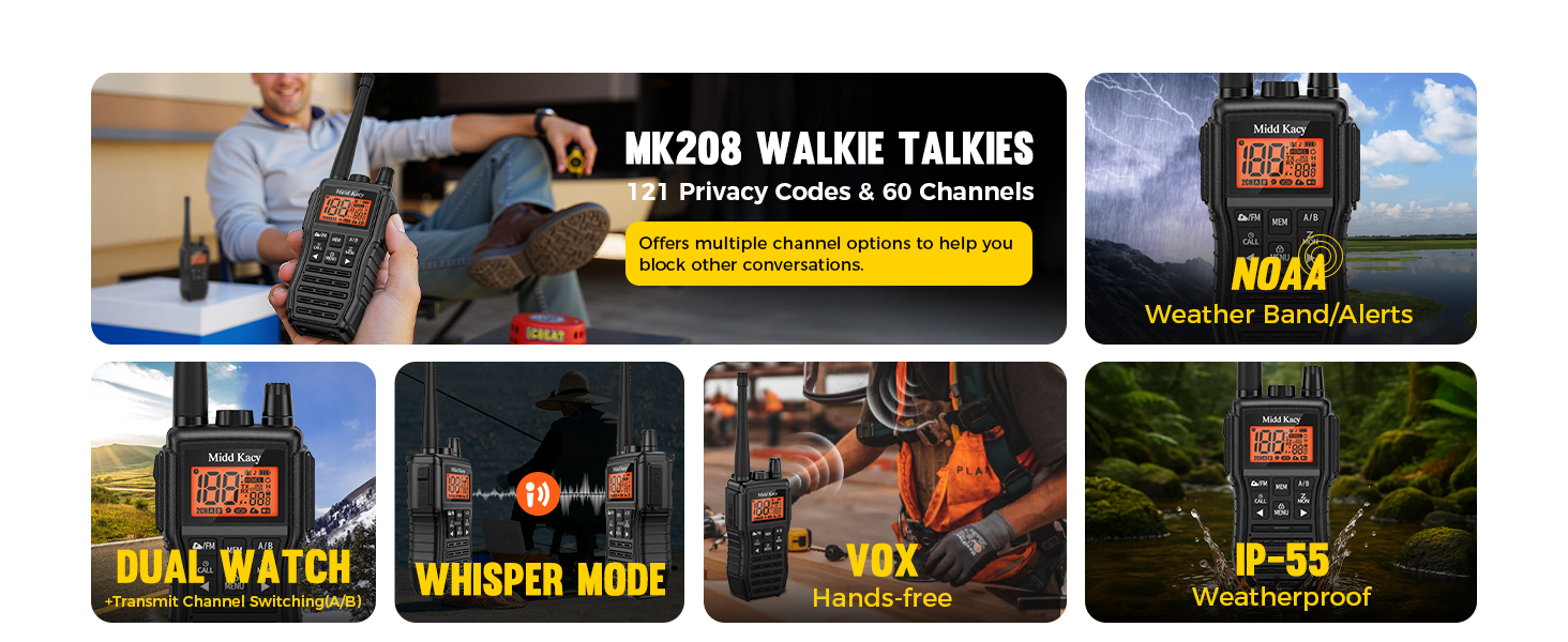 walkie talkies long range