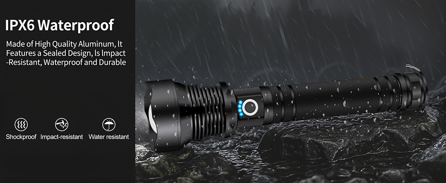 IPX6 Waterproof