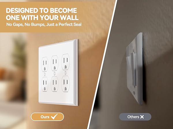 3 Gang Standard Duplex Switch Wall Plate