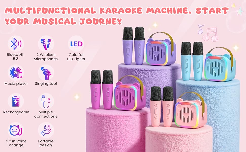 Multifunctional karaoke machine,Start your musical journey