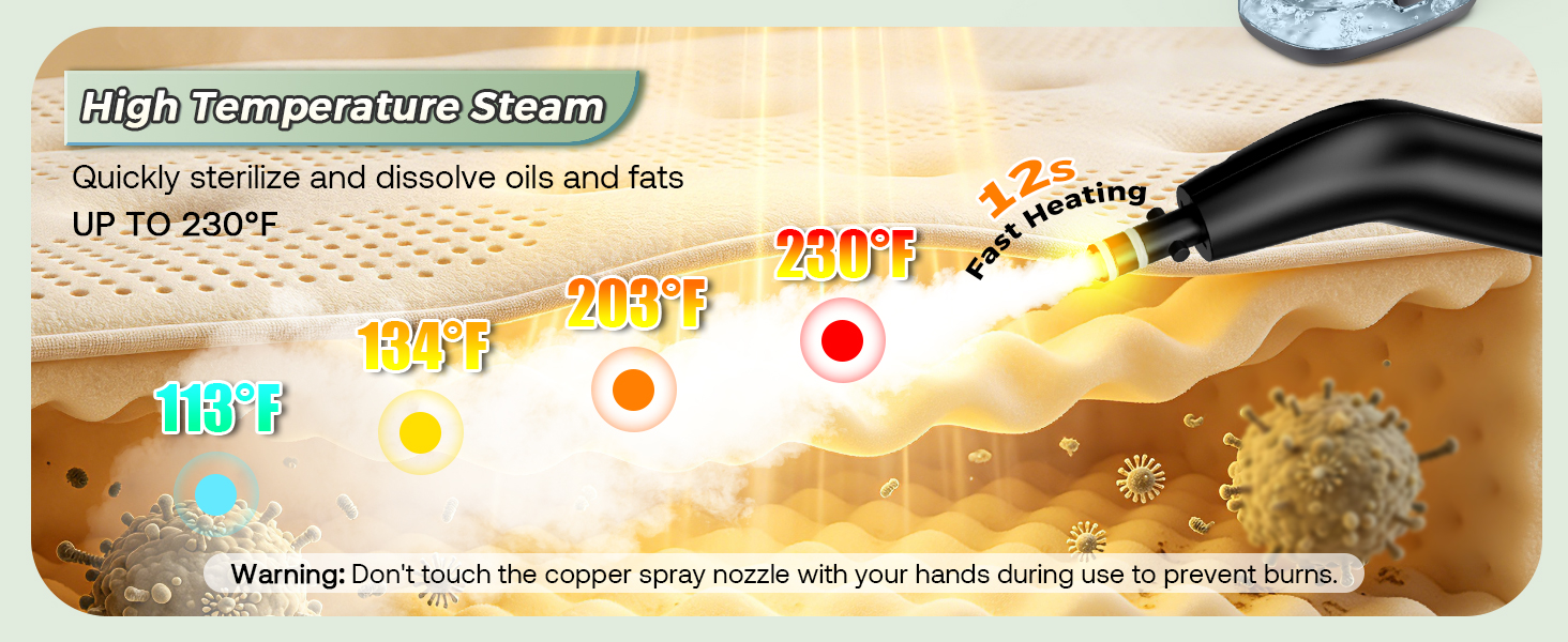 portable steam cleaner