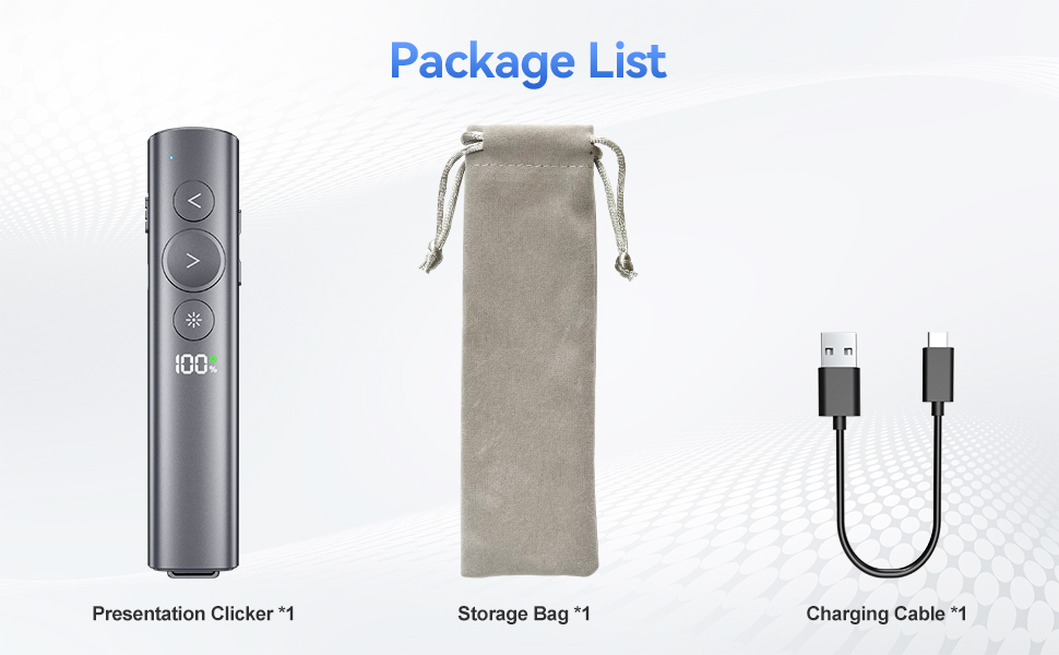 wireless presentation clicker