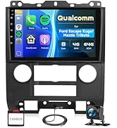 [ 8 Core 4G+64G] Qualcomm Radio for Ford Escape Kuga/Mazda Tribute 2007-2012 Android Car Stereo W...