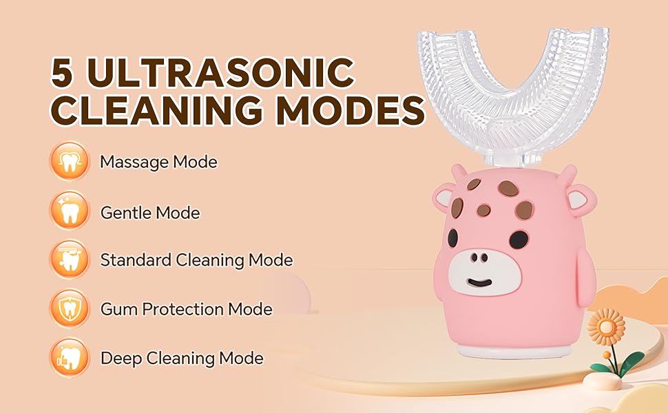 Kids Sonic Electric Toothbrush