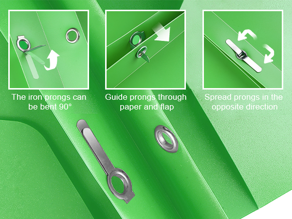 FUCDTEFC 2 Pocket Folder with Prong