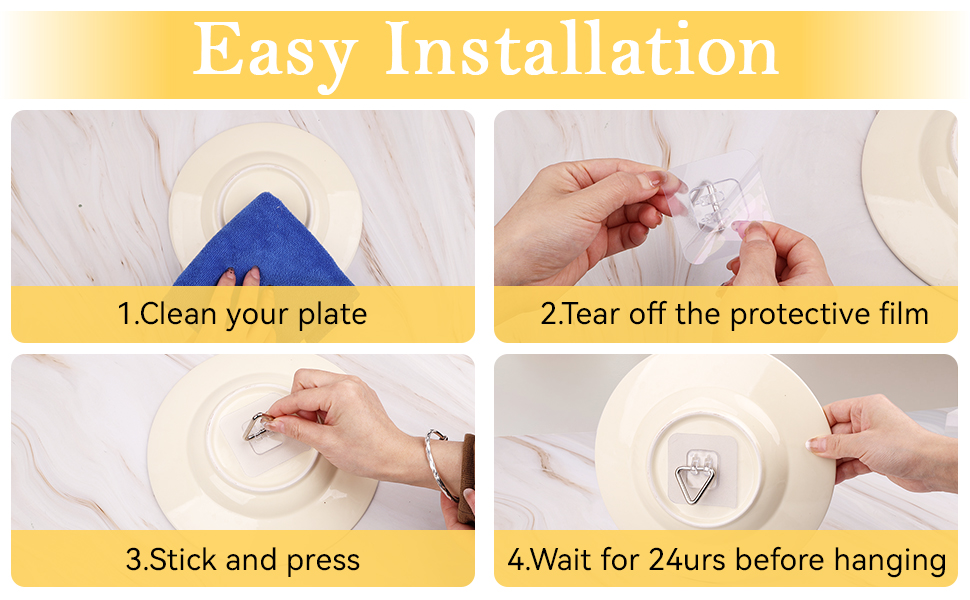 Plate Hangers for the Wall